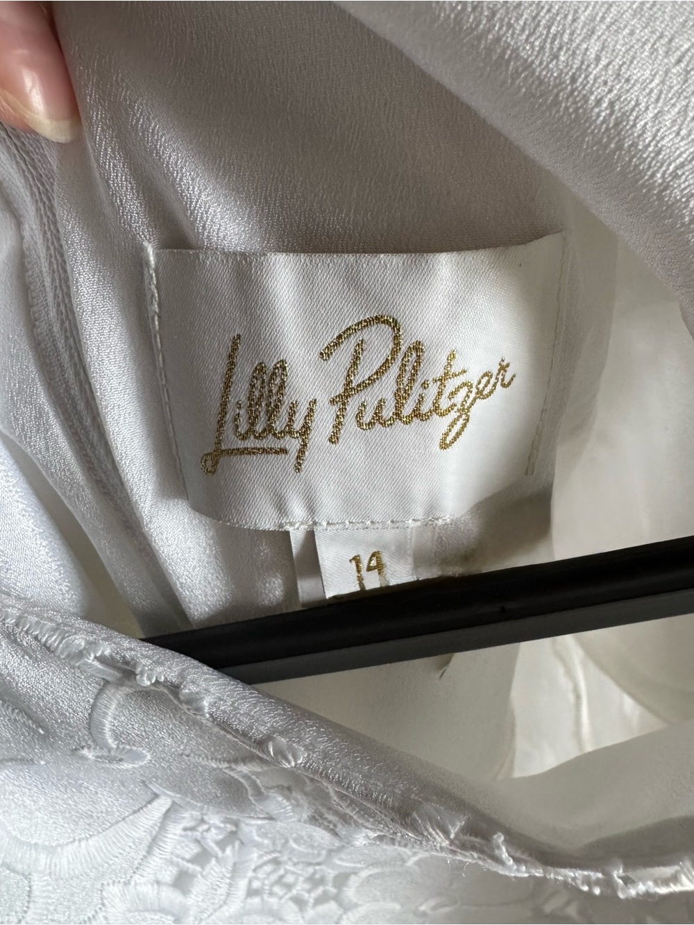 Lilly Pulitzer Jules Embroidery Floral Skort, White (size 14) Nordstrom - Picture 11 of 12
